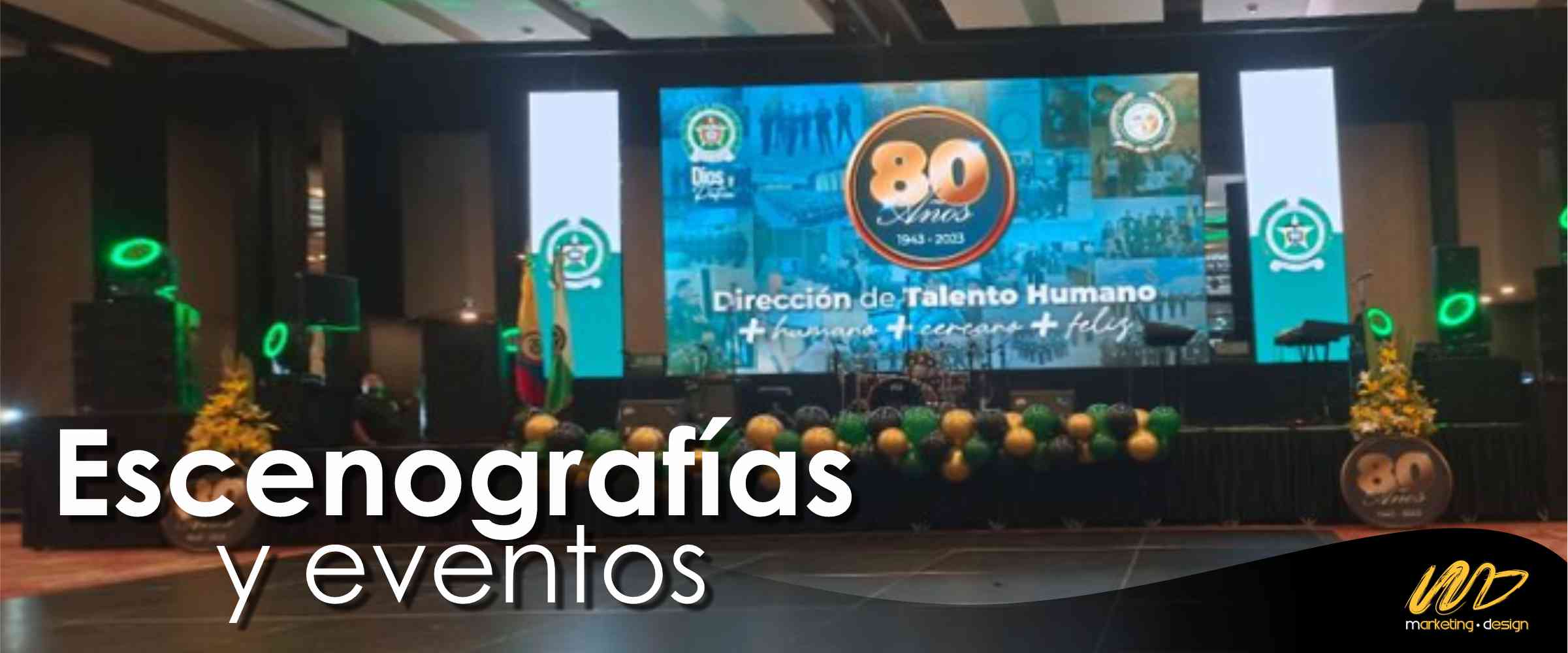 Escenografías y eventos Marketing Design 2401